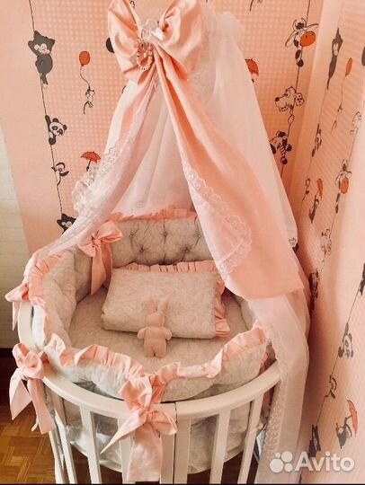 Кроватка овальная/круглая