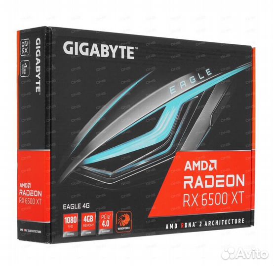 Видеокарта gigabyte AMD Radeon RX 6500 XT eagle