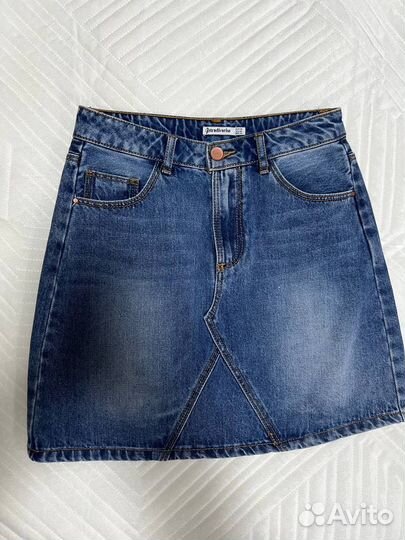 Юбка джинсовая Stradivarius
