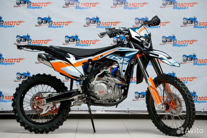 Кроссовый мотоцикл BSE Z8 300e 21/18 Blue Orange B