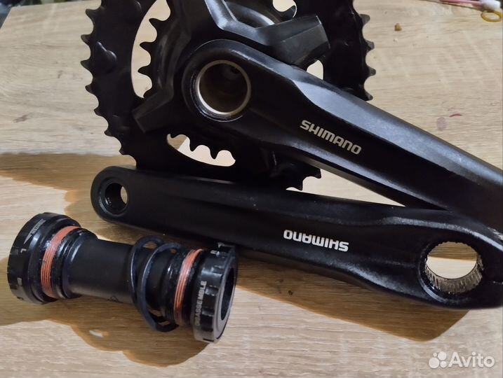 Система шатунов shimano olivio