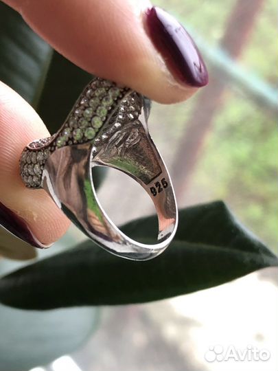 Колечко серебряное