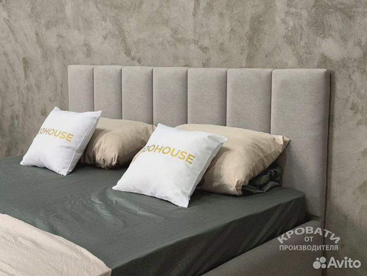 Кровать на заказ двуспальная элитная с подъёмным механизмом 160x200