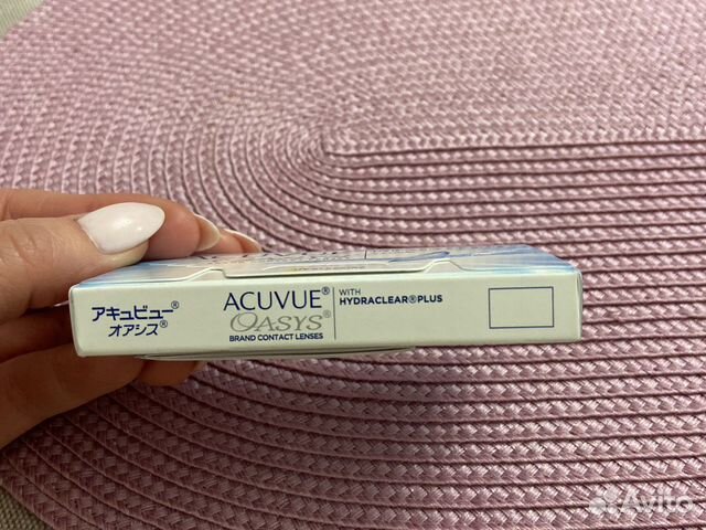 Линзы контактные acuvue oasys -4.75