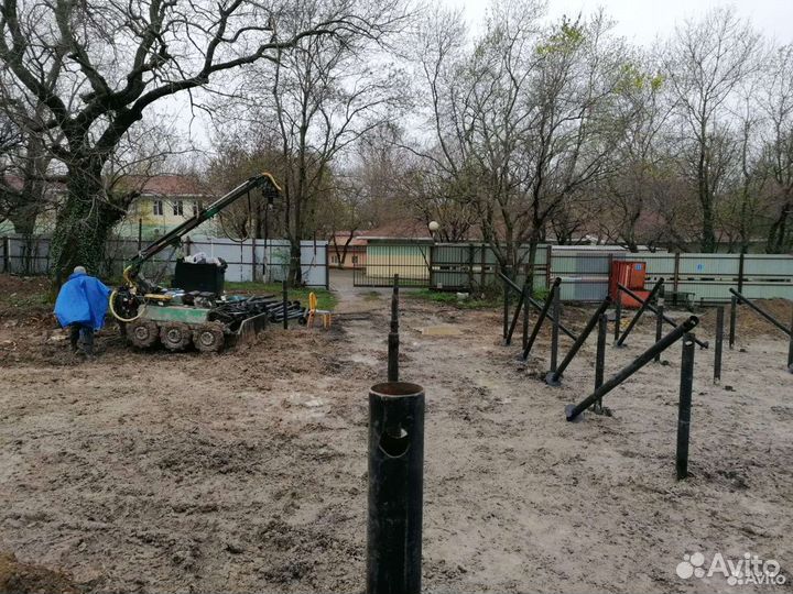 Винтовые сваи под ключ