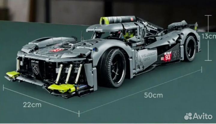 Конструктор peugeot 9X8, Пежо гонка, техник