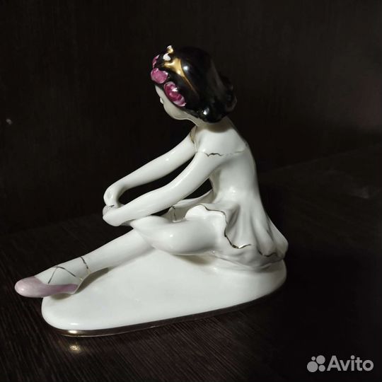 Фарфоровые статуэтки балерин лфз