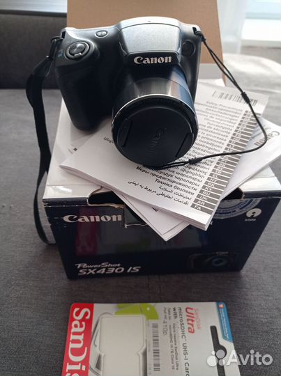 Фотоаппарат Canon PowerShot SX430 IS, черный