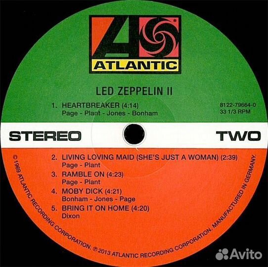 LED Zeppelin – LED Zeppelin II/ Vinyl (LP/180Gr)