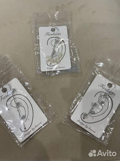Бижутерия серьги