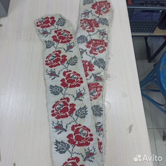 Старинный Сурпан рушник чув украшение (сзр)