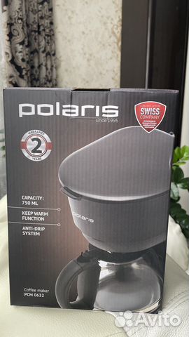 Кофеварка капельная новая