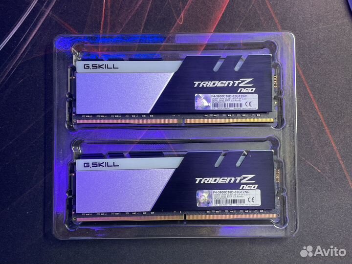 G skill trident Z neo 32gb 3600