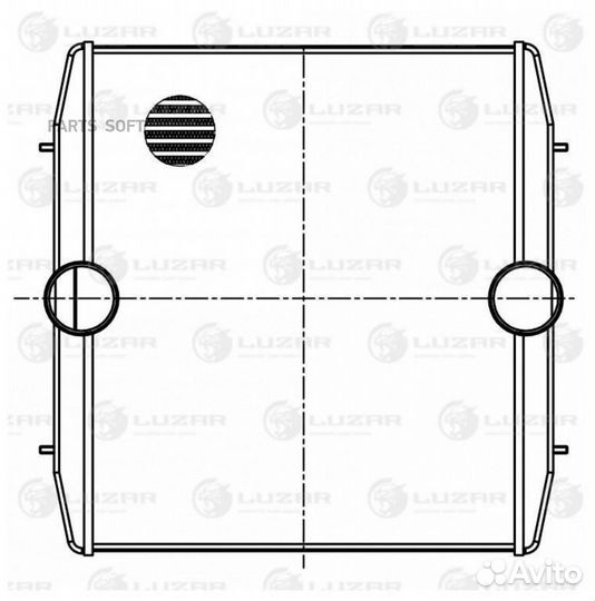 Интеркулер для автобусов нефаз-5299