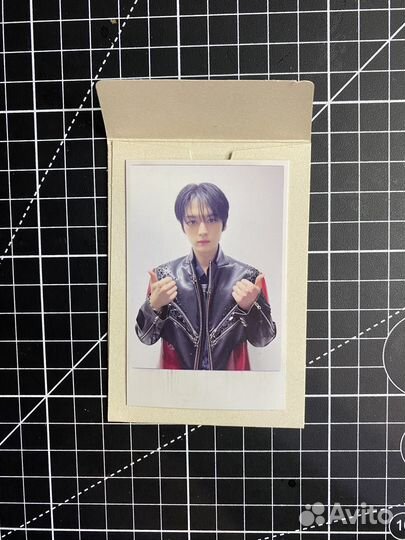 Полароид Минхо Stray Kids Rock-Star от JYP Shop