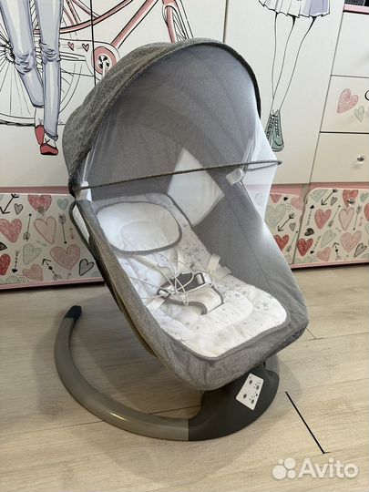 Детские качели шезлонг