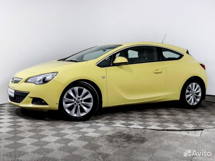 Opel Astra GTC 1.4 AT, 2014, 137 245 км