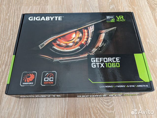Видеокарта gigabyte GTX 1060 6 GB купить в Санкт-Петербурге ...