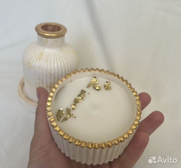 Ароматические свечи и шкатулки ручной работы