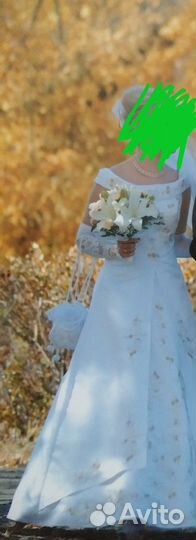 Красивое свадебное платье