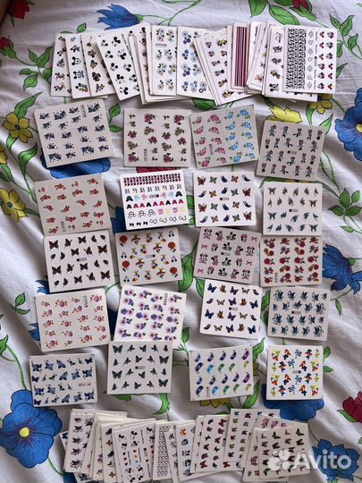 Наклейки для ногтей