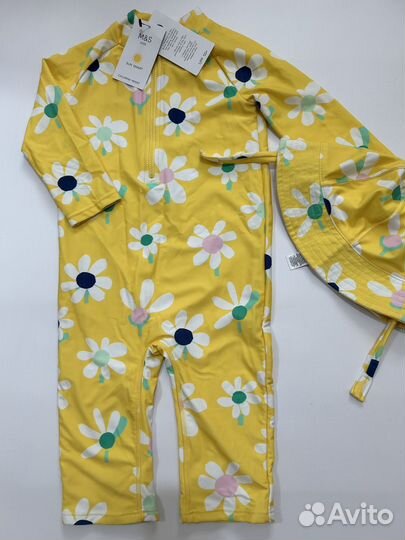 Купальный костюм для девочки 110/116 Mark Spencer