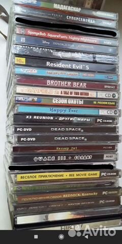 CD/DVD диски с играми на PC