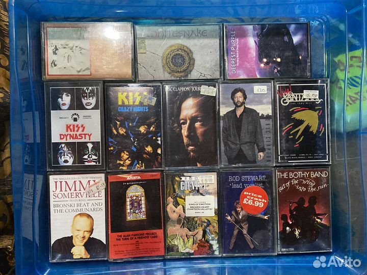 Аудио кассеты студийные - фирменные