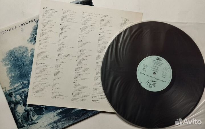 Винтажная виниловая пластинка LP The Moody Blues L