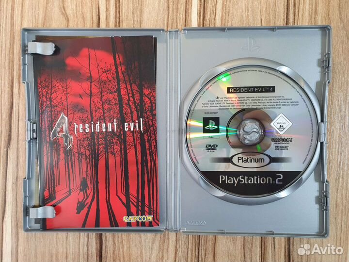PS2 Resident Evil 4. Лицензия