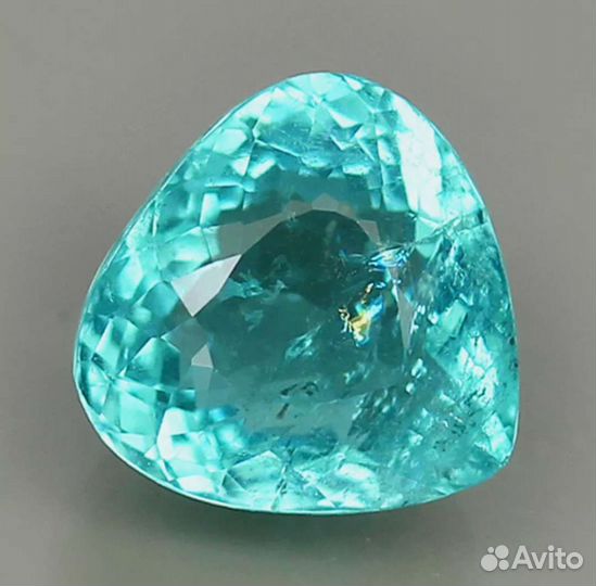 Коллекционный камень Параиба цвет