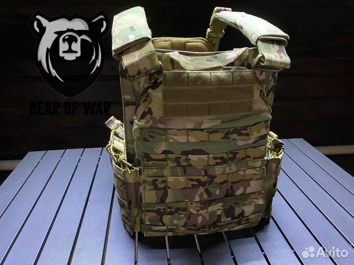 Плитник с подсумками (олива и песочный)