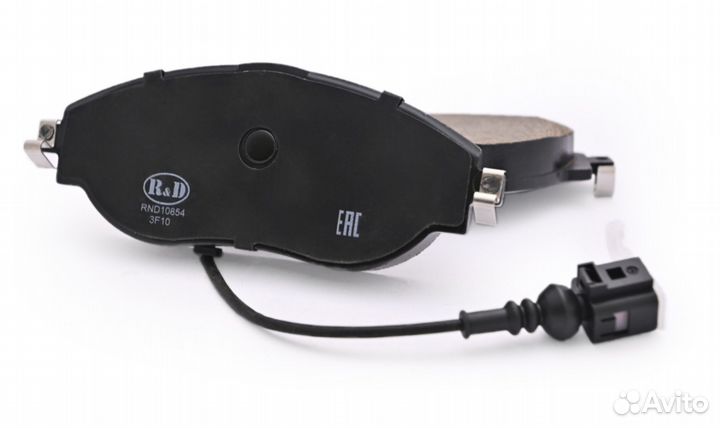 Тормозные колодки R&D VW Passat/ Scoda Octavia пер