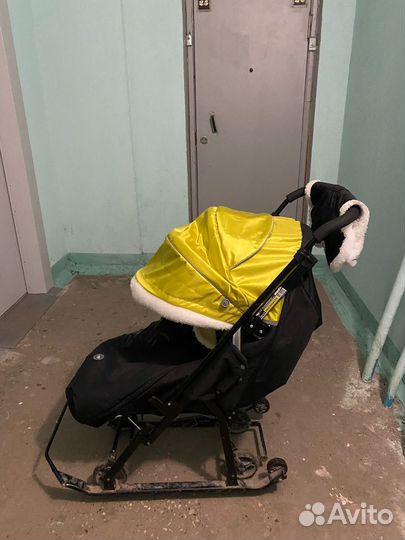 Санки коляска ника 7 5