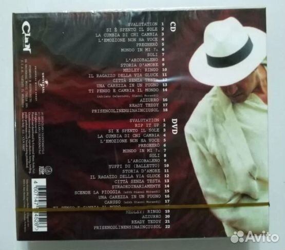 Adriano Celentano 2CD Greatest Hits /Concerto +DVD