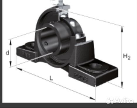 Подшипниковый узел UCP 204