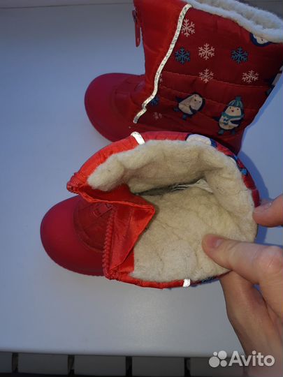 Сапоги для девочки 23