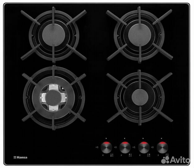 Газовая варочная поверхность Hansa стекло