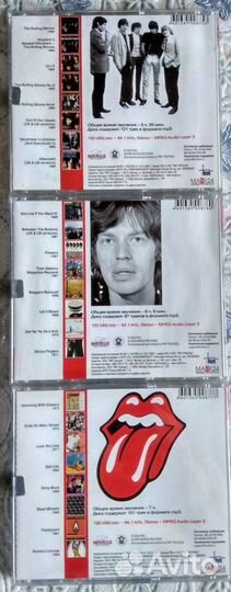 Rolling Stones MP3 коллекция, три диска, лицензия