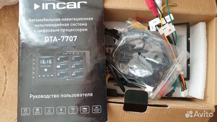 Процессорная магнитола incar dta 7707