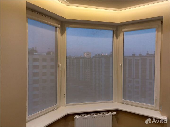 Шторы рулонные на заказ новые