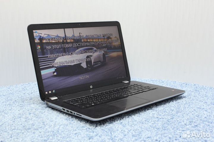 Ноутбук HP AMD A8/17дюймов/ HD 8600M/ доставка