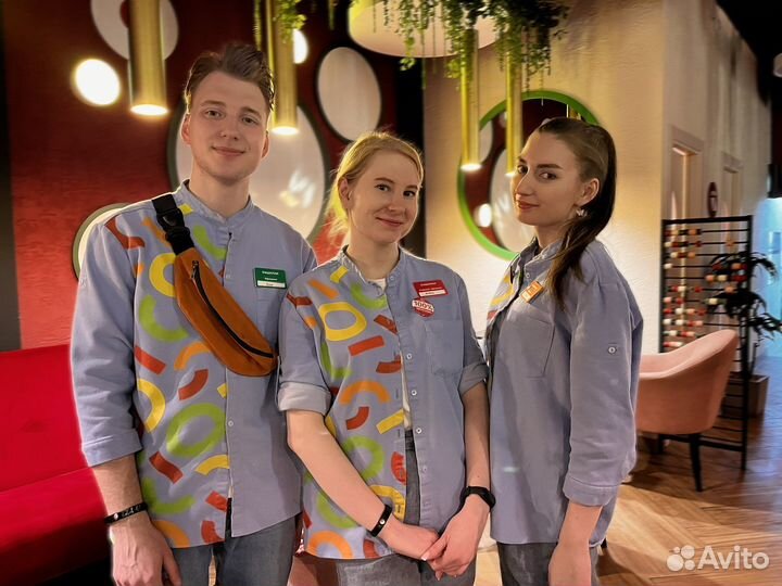 Официант в Сушилку (ТЦ Юбилейный)