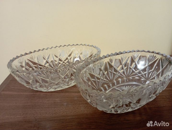 Ваза, Салатницы, хрусталь СССР