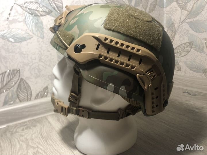 Шлем полуухий mich 2002 протон 2 sentry