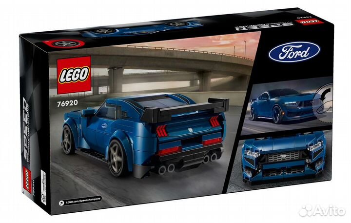 76920 lego Speed Champions Ford Mustang Dark Horse