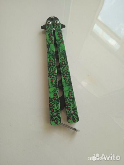 Тренировочный нож бабочка