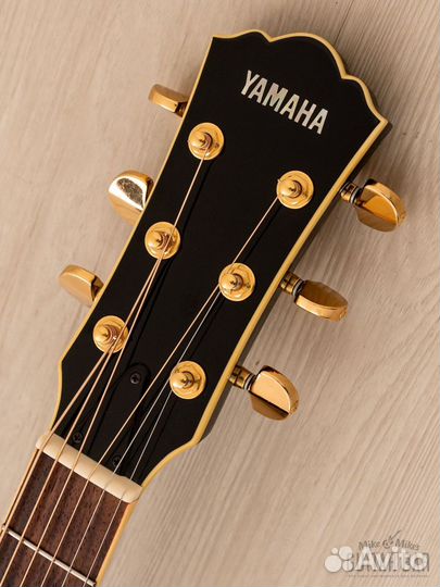 Акустическая гитара Yamaha LS-10BL Black Japan 200