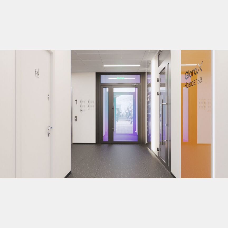 1-к. квартира, 35,3 м², 8/9 эт.