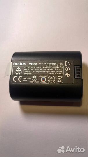 Аккумулятор Godox VB20 для Godox V350